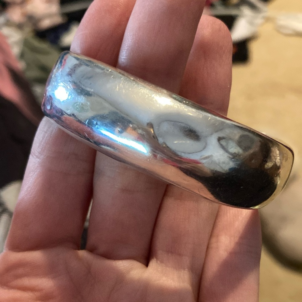 Sterling silver cuff